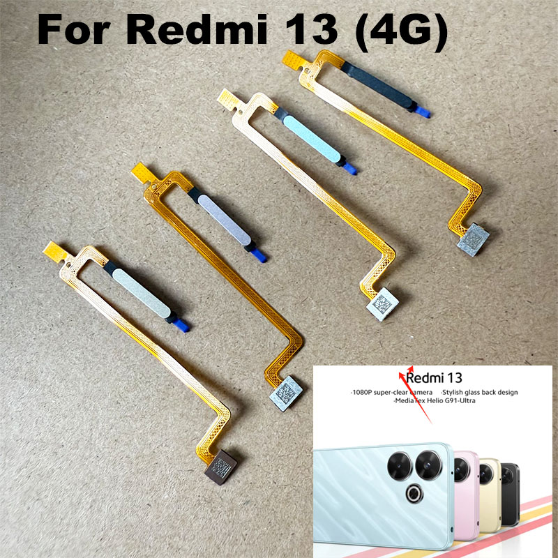 Fingerprint Cable Flex - Substituição para xiaomi redmi 13 sensor