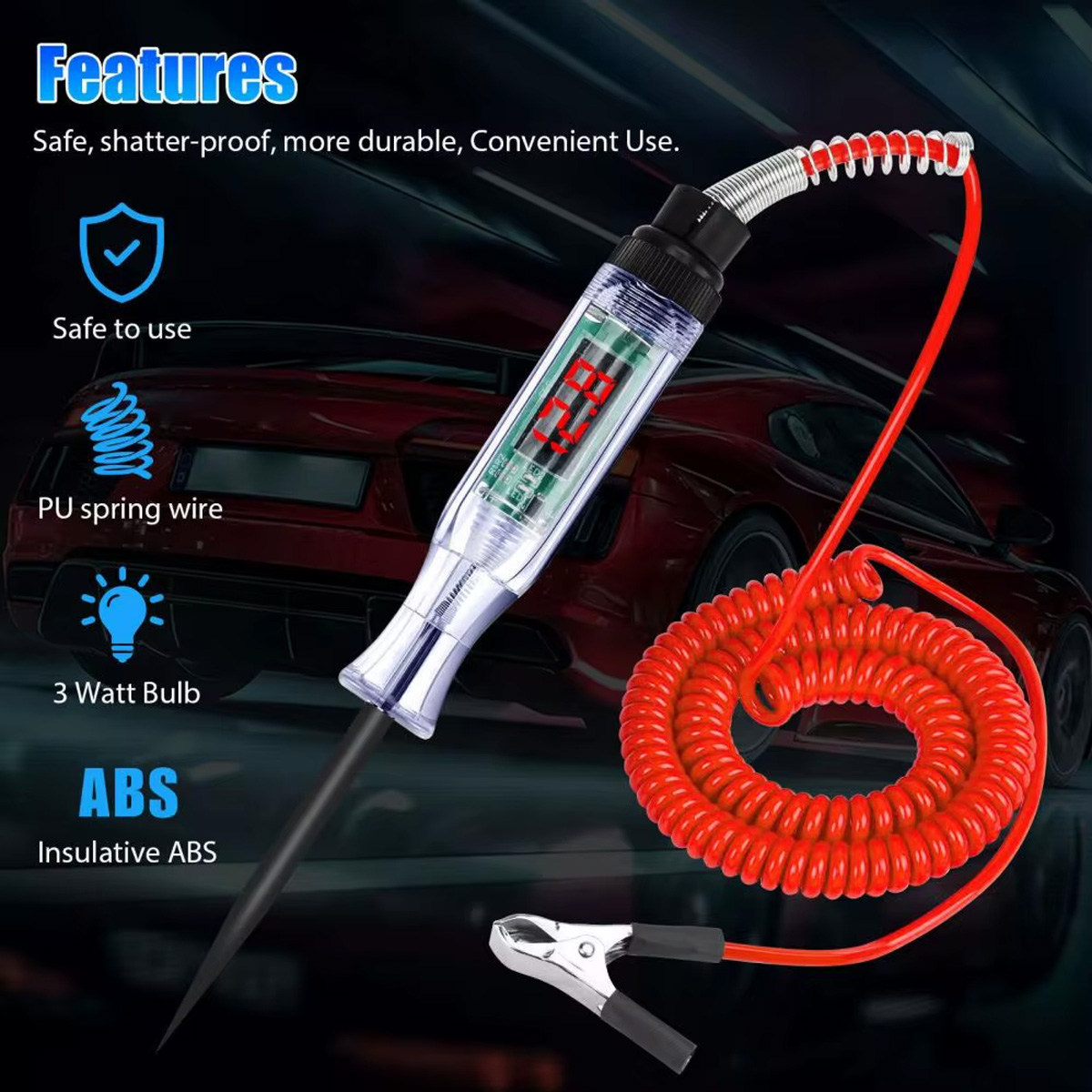 Testador de circuito automotiv - Circuit Test Pencil avaliação e preço