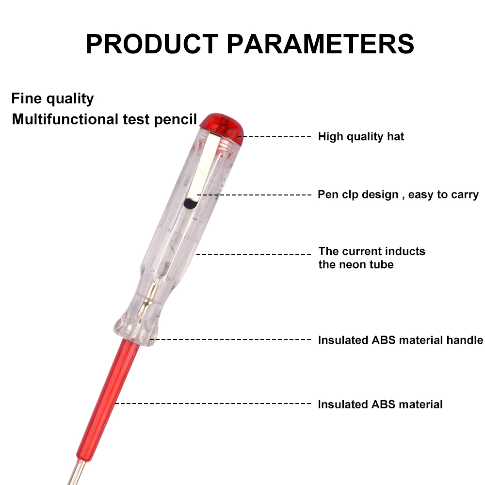 Chave de fenda plana portátil, - Circuit Test Pencil avaliação e preço