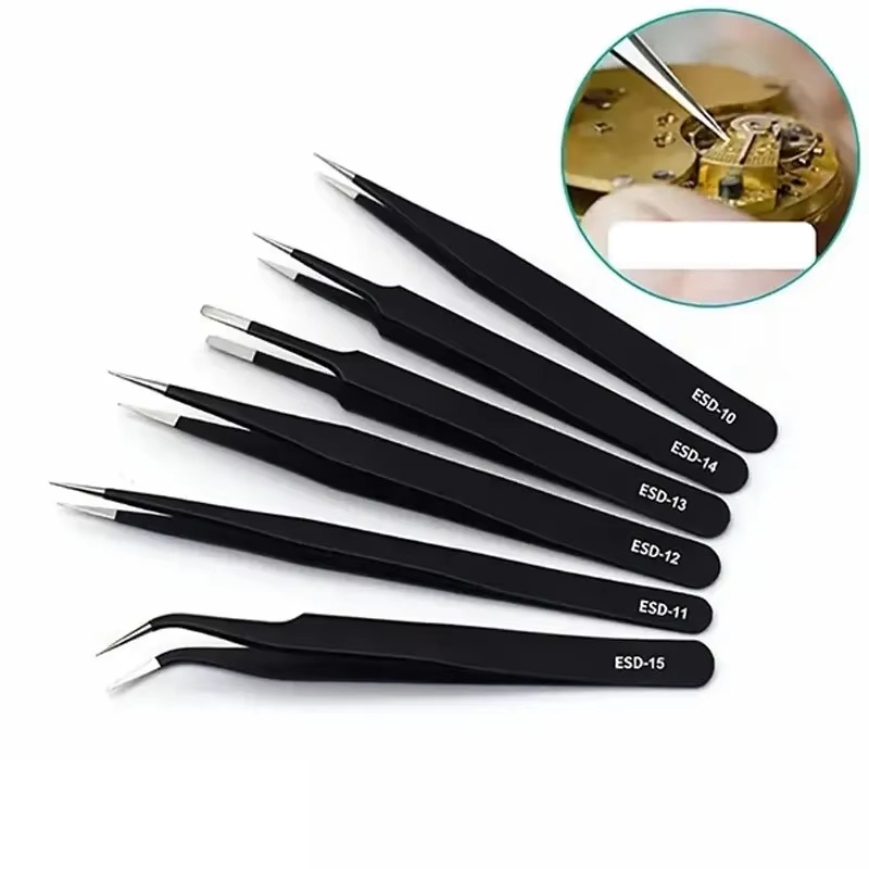 Conjunto de 6 Pinças Antiestát - Electronics Repair Tools avaliação e preço