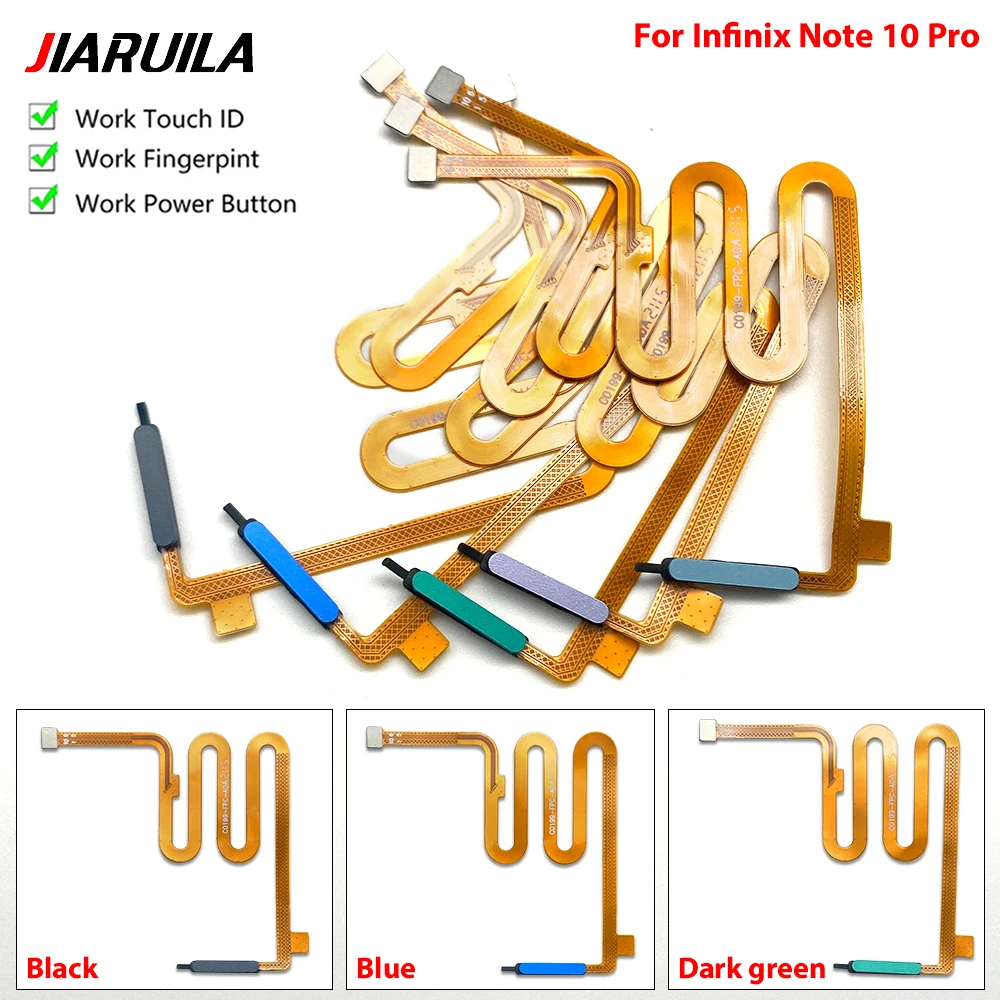 Novo para infinix nota 10 pro/ - Fingerprint Cable Flex avaliação e preço