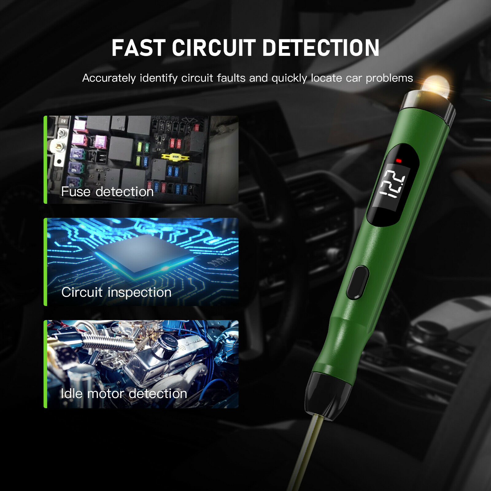 Caneta de Teste de Circuito JD - Circuit Test Pencil avaliação e preço